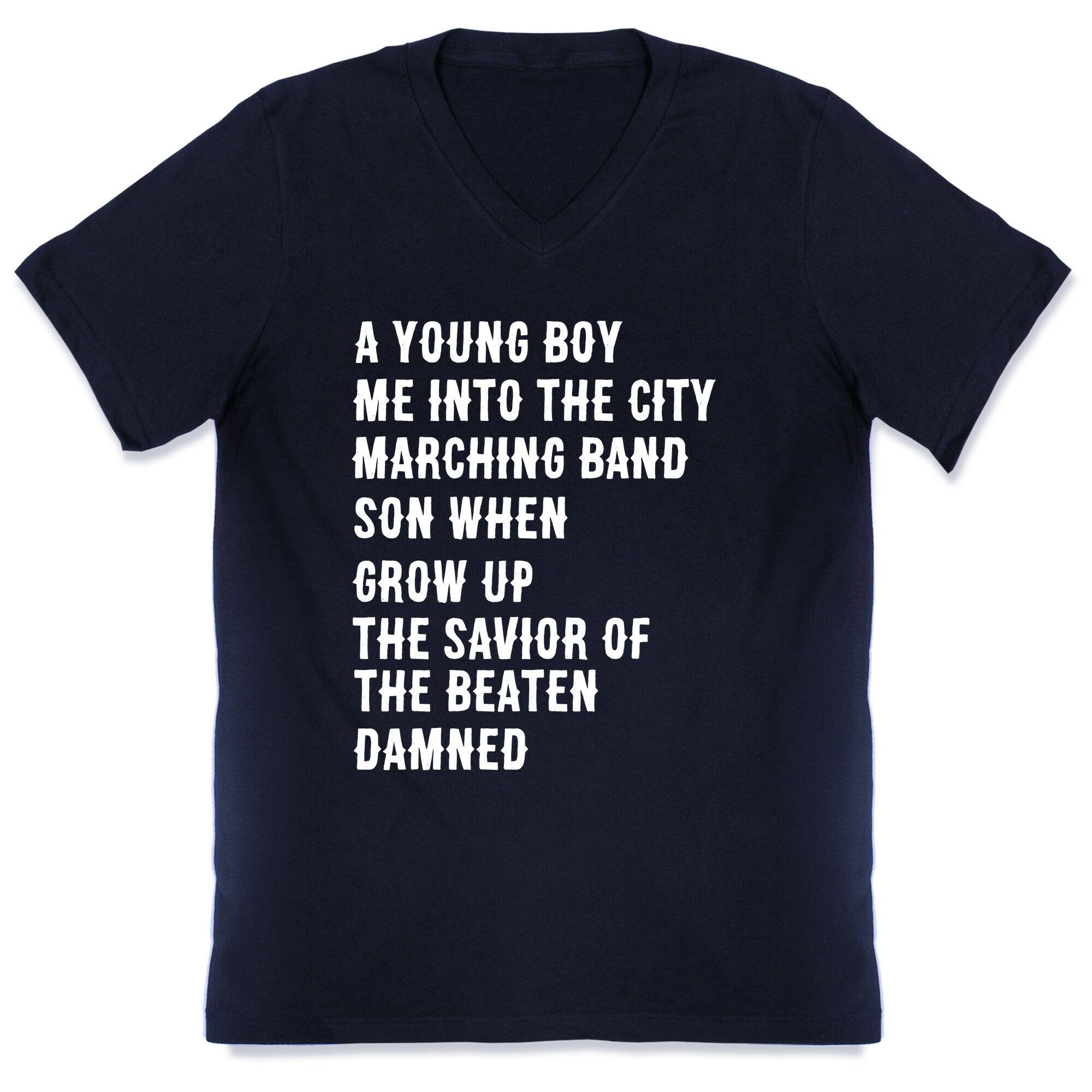 When I Was a Young Boy (1 of 2 pair) V-Neck